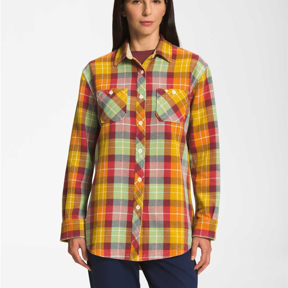 THE NORTH FACE women’s Valley Twill Flannel Shirt Plaid